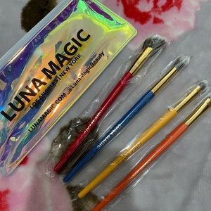 Luna Magic 4 piece brush set
